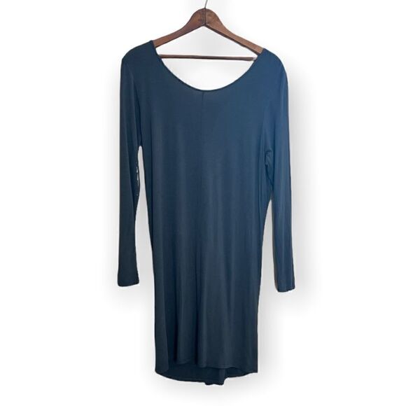 Fantastic Fawn Long Sleeve Open Back Dress - Picture 1 of 6